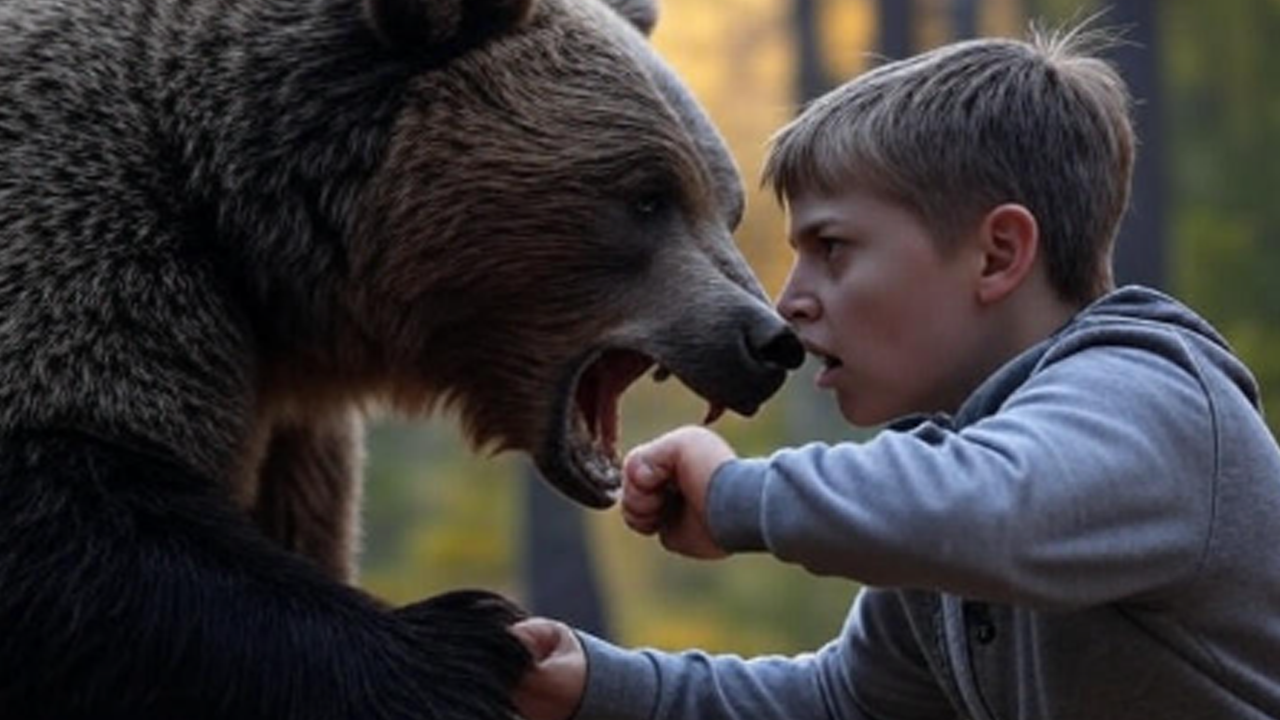 Ayıyı Boğarak Öldüren Çocuğa Şok Ceza!