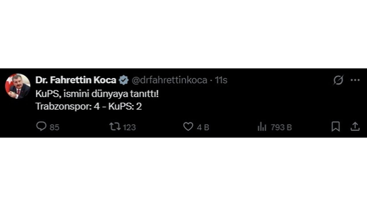 Foto - Aylar sonra yaptığı paylaşımla dikkat çekti! Uzun zamandır sesi soluğu çıkmayan Fahrettin Koca’dan olay yorum