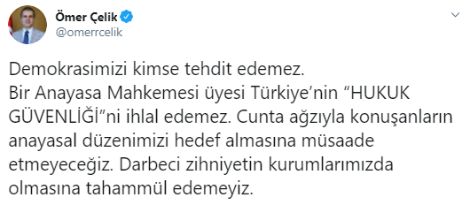 Foto - AYM üyesinin darbe imalı 'ışık' tweetine tepkiler yağıyor