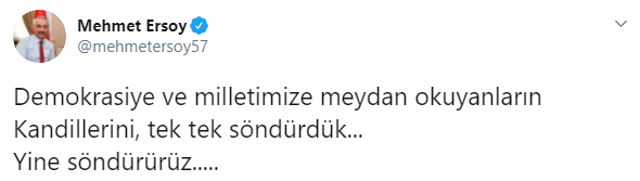 Foto - AYM üyesinin darbe imalı 'ışık' tweetine tepkiler yağıyor