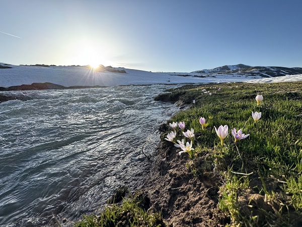 Foto - Aynı şehir iki ayrı mevsim