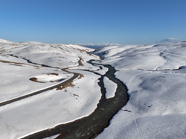 Foto - Aynı şehir iki ayrı mevsim