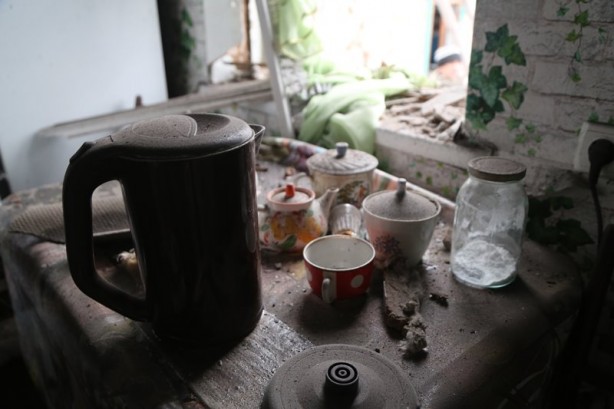 Foto - Ayrılıkçıların kontrolündeki Donetsk'te patlamalar!