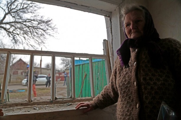 Foto - Ayrılıkçıların kontrolündeki Donetsk'te patlamalar!