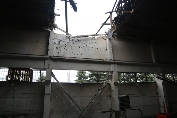 Foto - Ayrılıkçıların kontrolündeki Donetsk'te patlamalar!