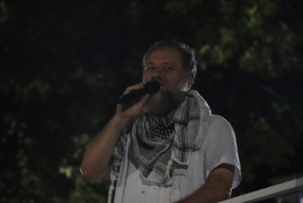 Foto - Ayşenur Eygi'nin kanı zalimleri boğacak! Saraçhane'de Gazze dayanışması sürüyor