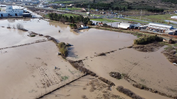 Foto - Ayvalık'ta son durum görüntülendi