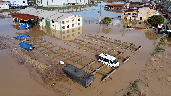 Foto - Ayvalık'ta son durum görüntülendi