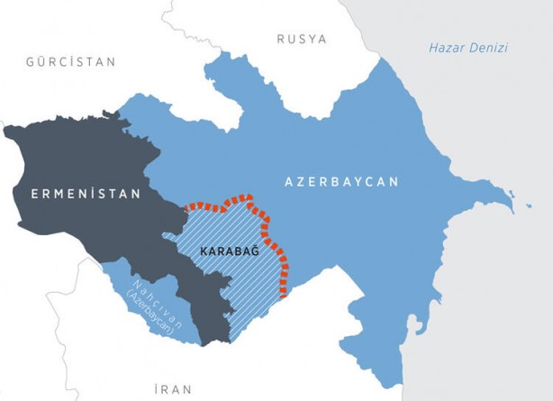 Foto - Azerbaycan-Ermenistan cephe hattında yer yerinden oynadı! Görüntüler servis edildi