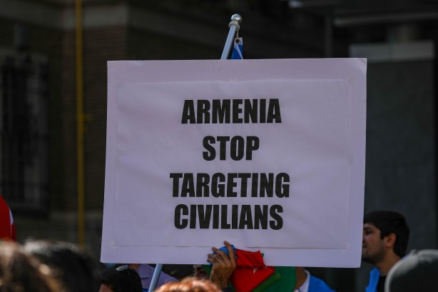 Foto - Azerbaycan'a destek Beyaz Saray'a kadar sıçradı! Dünya çapı miting düzenlendi