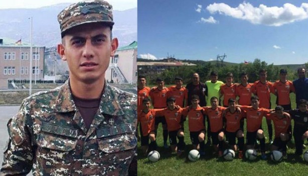 Azerbaycan'a karşı savaşan Ermeni Premier Lig futbolcusu Manukyan öldürüldü!