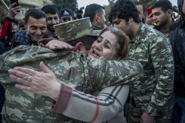Foto - Azerbaycanlılar zaferi böyle kutladı