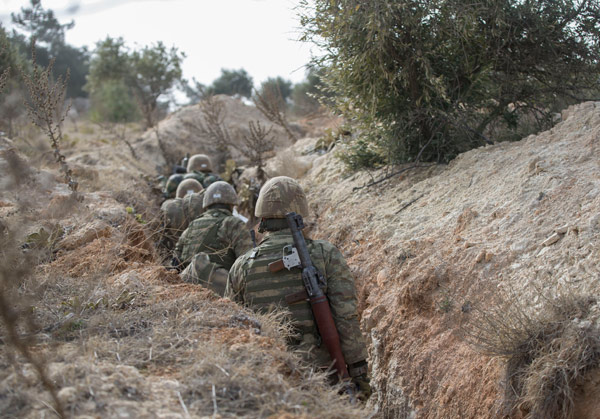 Foto - Azez'den ilk fotoğraflar geldi! YPG dağılıyor