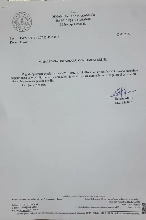 Foto - Azgın azınlık talimat verdi, MEB ve kaymakamlık görevden aldı! Skandal karara vatandaşlardan sert tepki: Derhal görevine iade edin!