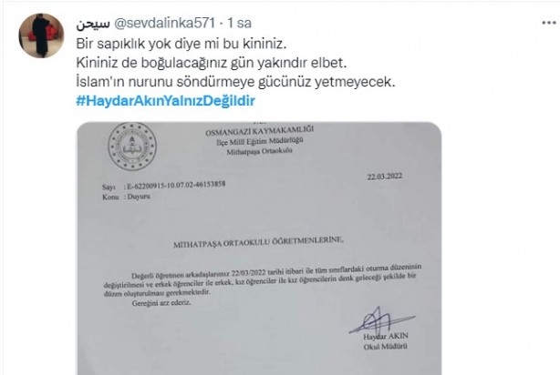 Foto - Azgın azınlık talimat verdi, MEB ve kaymakamlık görevden aldı! Skandal karara vatandaşlardan sert tepki: Derhal görevine iade edin!