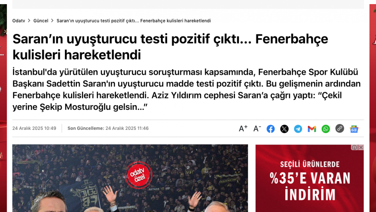 Aziz Yıldırım'dan 'Karanlık Oda'ya balyoz indirildi! Bir yalanları daha ellerinde patladı... 