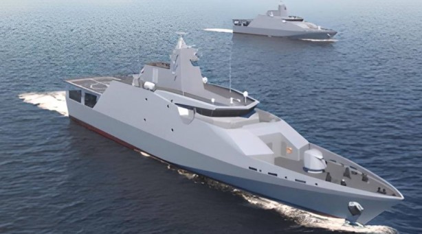 Foto - Aziz Yıldırım’ın savaş gemisi suya iniyor