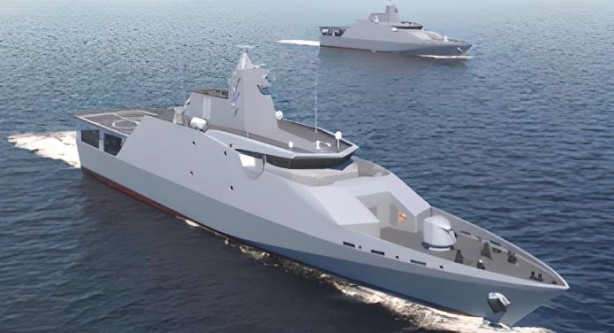 Foto - Aziz Yıldırım’ın savaş gemisi suya iniyor