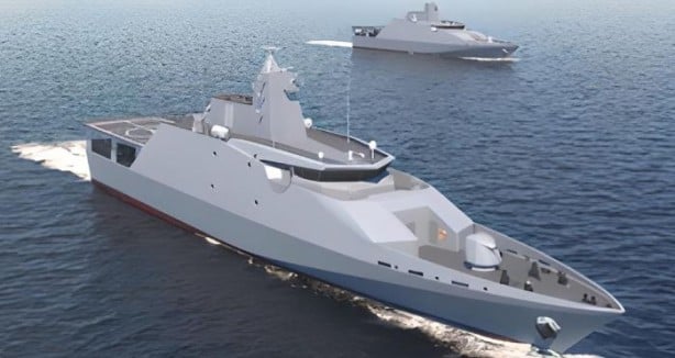 Foto - Aziz Yıldırım’ın savaş gemisi suya iniyor