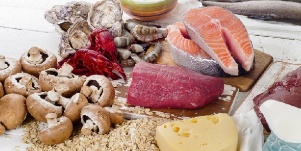 Foto - B12 vitamini deposu besinler