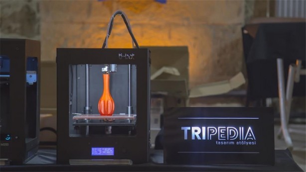 Foto - Baba-oğul 3 boyutlu yazıcı üretiyor!