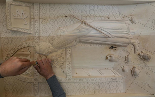 Foto - Baba-oğul Cumhurbaşkanlığı Külliyesi ve Beyaz Saray'a mobilya yaptılar