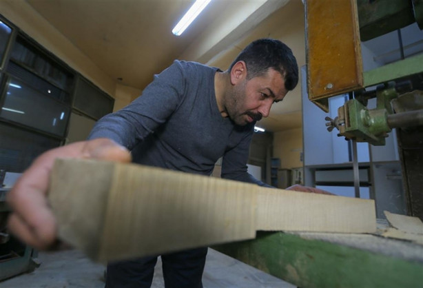 Foto - Baba-oğul Cumhurbaşkanlığı Külliyesi ve Beyaz Saray'a mobilya yaptılar