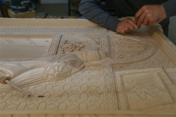 Foto - Baba-oğul Cumhurbaşkanlığı Külliyesi ve Beyaz Saray'a mobilya yaptılar