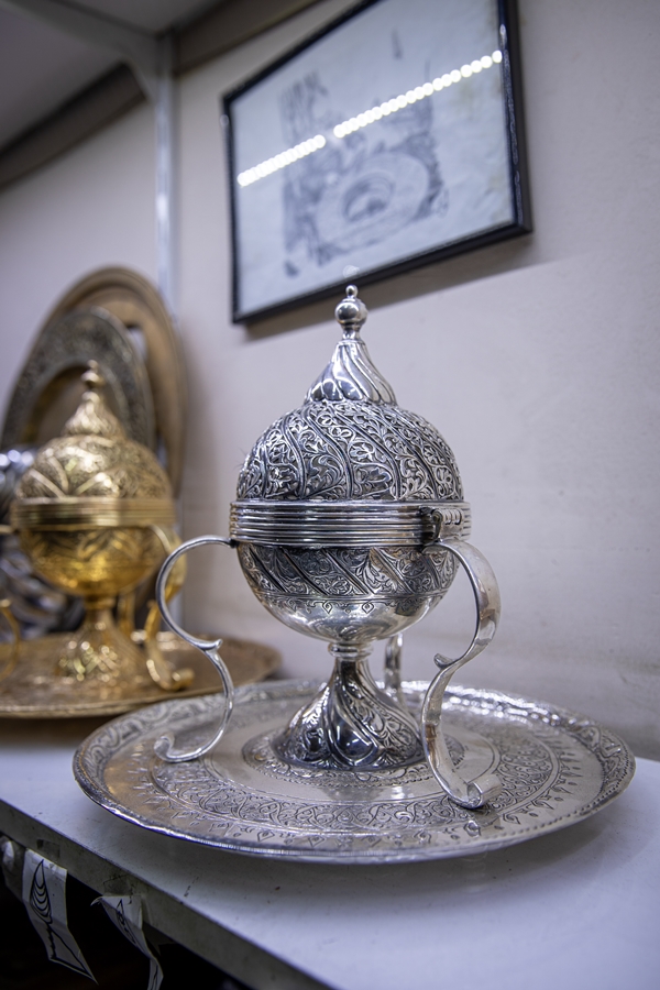 Foto - Baba-oğul kalemkarlık zanaatını yaşatmaya çalışıyor