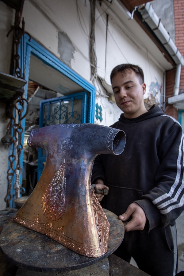 Foto - Baba-oğul kalemkarlık zanaatını yaşatmaya çalışıyor