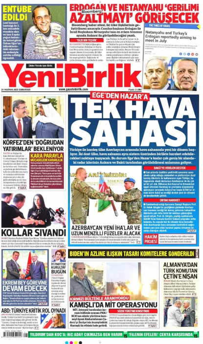 Foto - Baba oğul restleşmesi! Hangi gazete nasıl gördü?