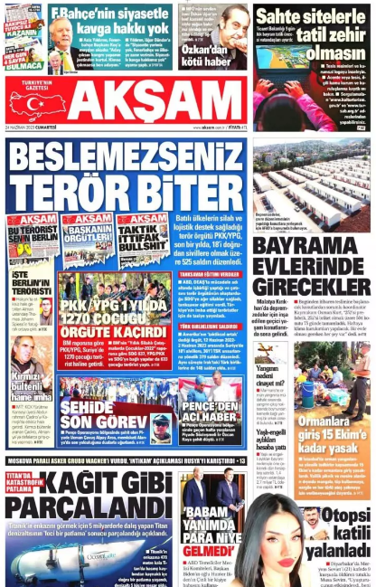 Foto - Baba oğul restleşmesi! Hangi gazete nasıl gördü?