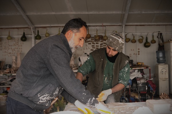 Foto - Baba oğulun üretiyor herkesin beğenisi topluyor