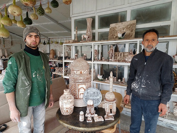 Foto - Baba oğulun üretiyor herkesin beğenisi topluyor