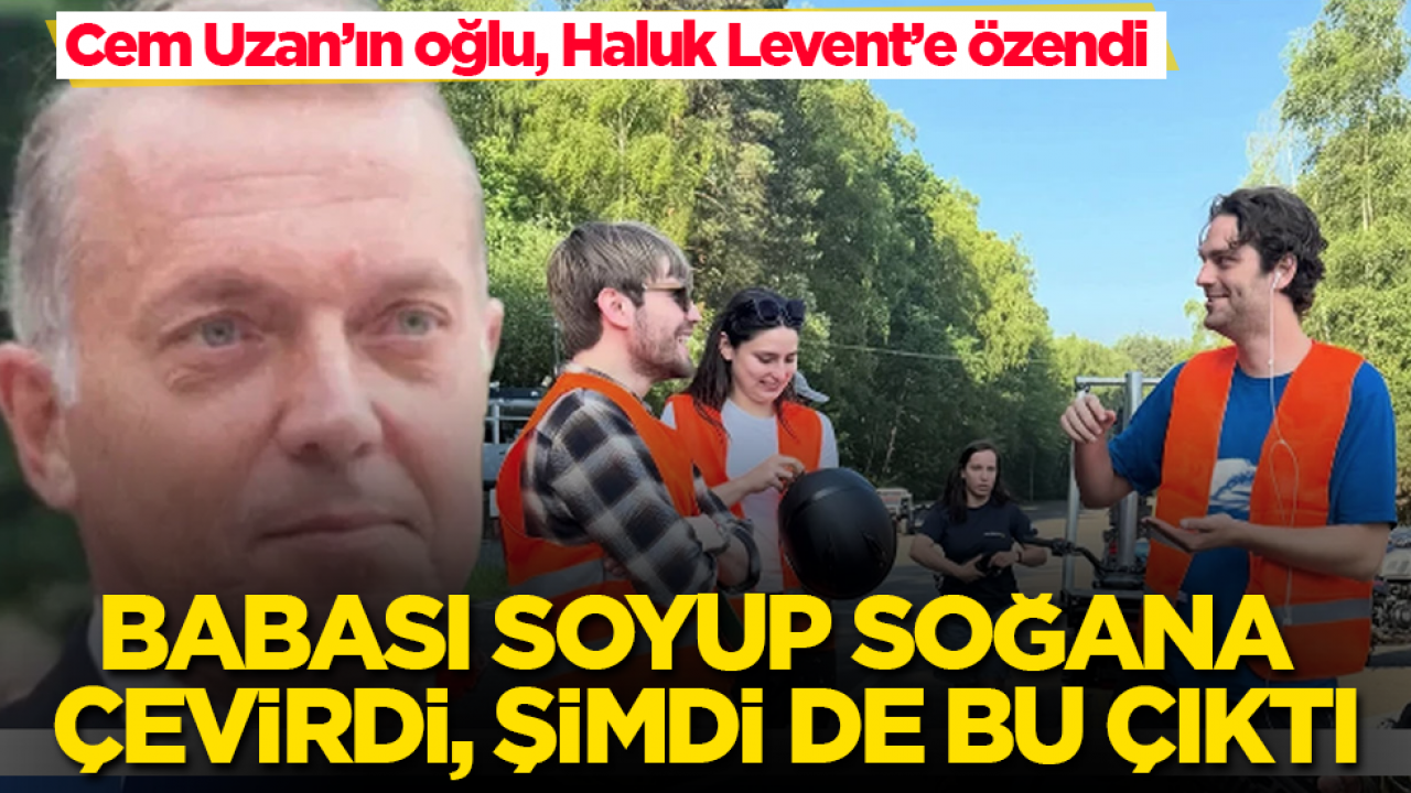 Babası soyup soğana çevirdi, şimdi de bu çıktı! Cem Uzan’ın oğlu, Haluk Levent’e özendi