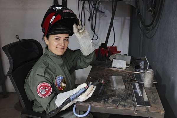 Foto - Babasına özenerek başladı... "Erkek mesleği" algısını çalışmalarıyla kırdı
