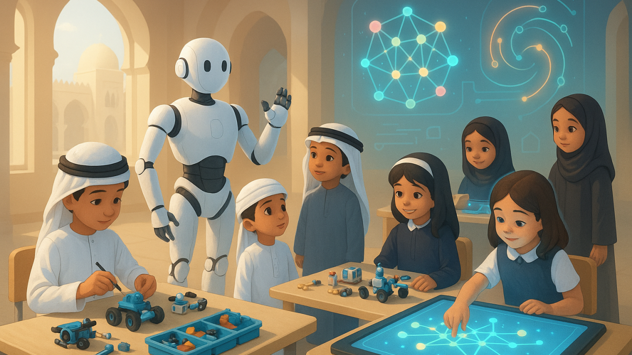 Foto - BAE de küresel yapay zekâ yarışına katıldı