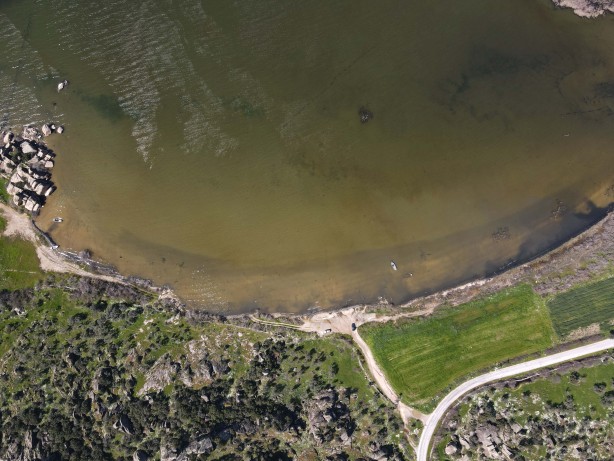 Foto - Bafa Gölü’nden nefes aldıran görüntüler ortaya çıktı