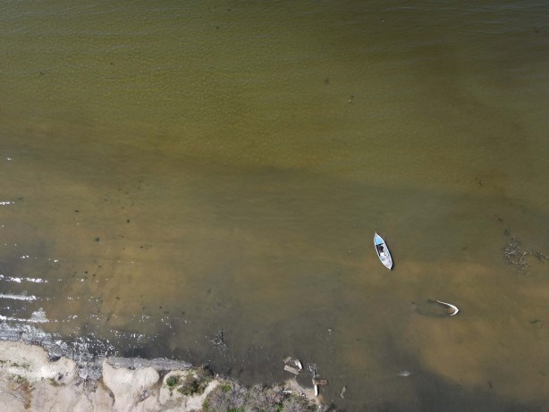 Foto - Bafa Gölü’nden nefes aldıran görüntüler ortaya çıktı
