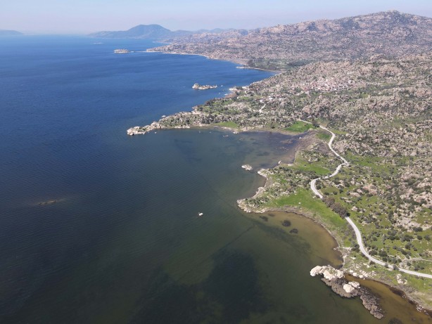 Foto - Bafa Gölü’nden nefes aldıran görüntüler ortaya çıktı