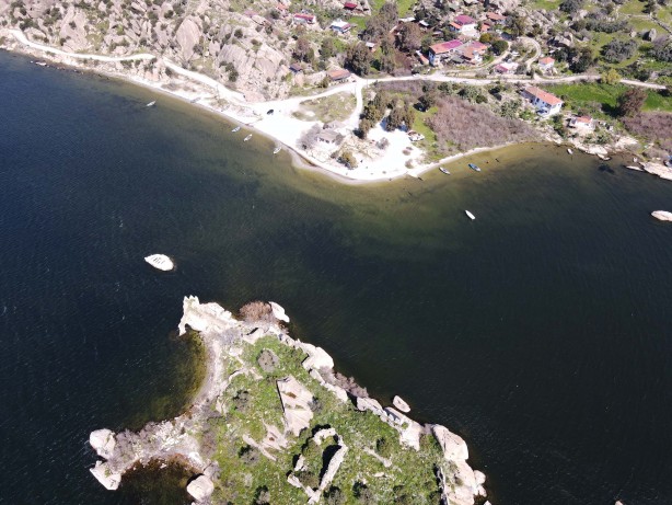 Foto - Bafa Gölü’nden nefes aldıran görüntüler ortaya çıktı