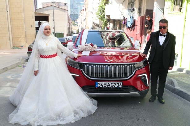 Foto - Bağcılar’da toplu düğün şöleni! 30 kişi böyle evlendi