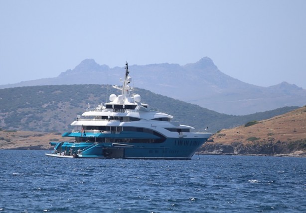 Foto - Bahamalar bandıralı 2 kruvaziyer Bodrum'a yanaştı