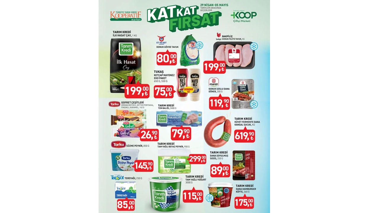 Foto - Bahar indirimi başlıyor! Tarım Kredi'de 29 Nisan 5 Mayıs 2025 fırsatları açıklandı