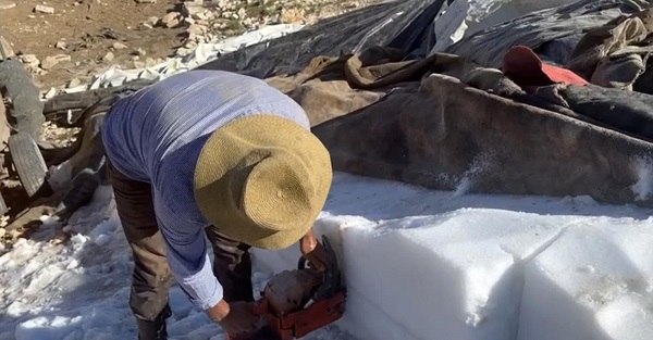 Foto - Bahardan kalma karlar bakın nasıl değerlendiriliyor