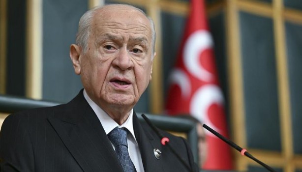 Foto - Bahçeli'den dikkat çeken poz