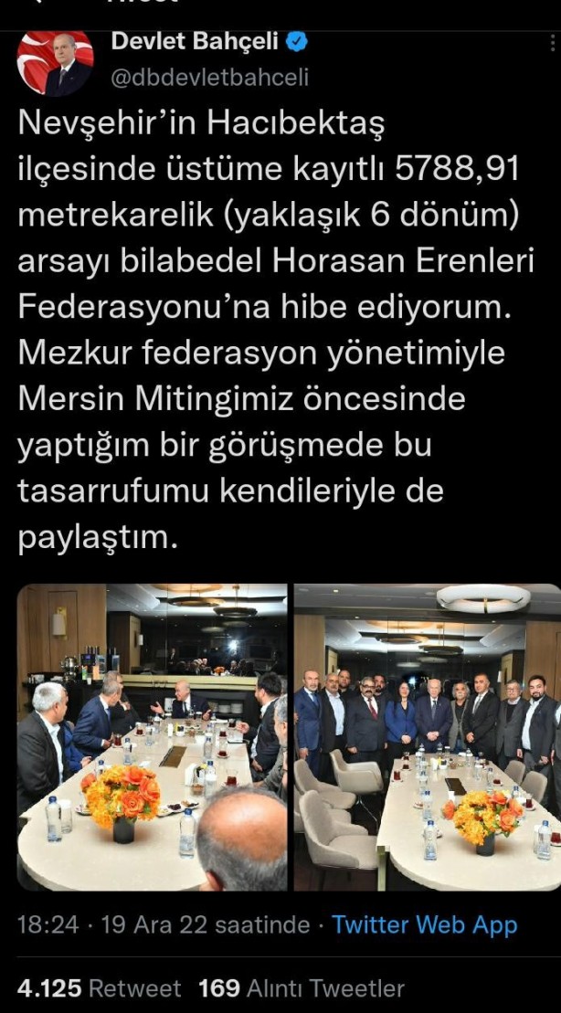 Foto - Bahçeli’nin bağışladığı o arsa havadan görüntülendi...