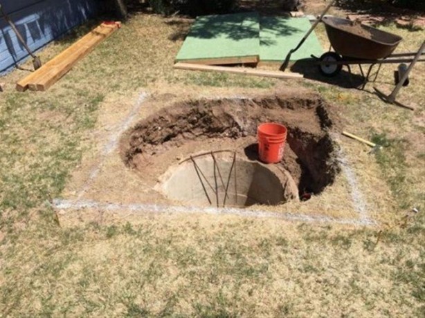 Foto - Bahçesinde öyle bir yer buldu ki...