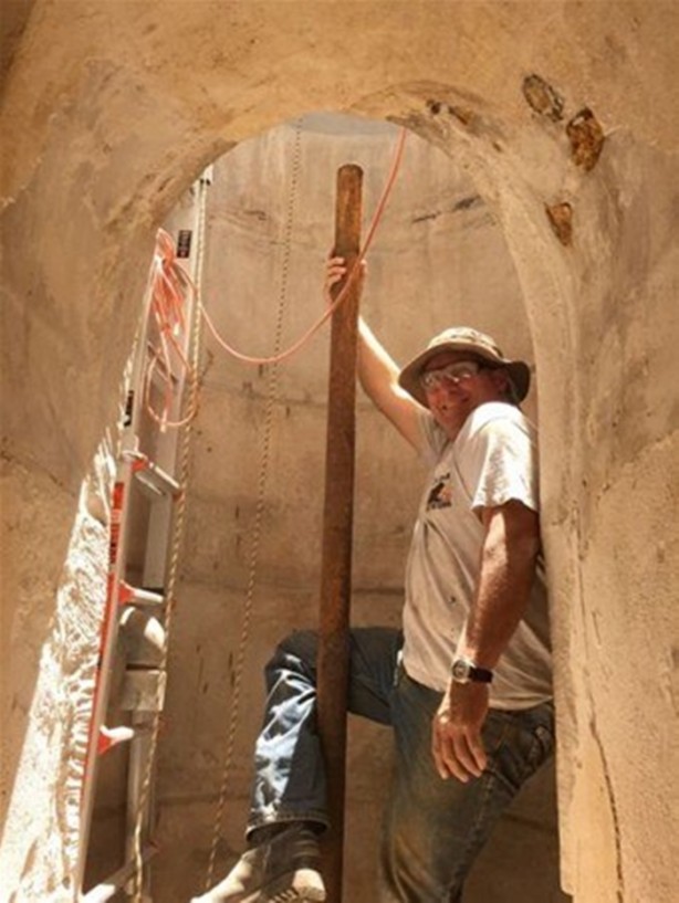 Foto - Bahçesinde öyle bir yer buldu ki...