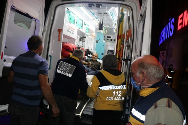 Foto - Bahçesinden elma toplamaya giden vatandaşa ayı saldırdı